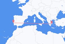 Vluchten van Lissabon, Portugal naar Athene, Griekenland