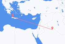 Flyreiser fra Arar, Saudi-Arabia til Khania, Hellas