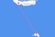 Flyg från Ponta Delgada, Portugal till Santa Maria, Kap Verde, Portugal