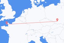Flyrejser fra Saint Helier til Krakow