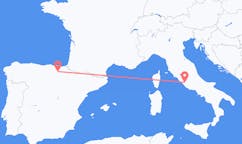 Flyg från Vitoria-Gasteiz, Spanien till Rom, Italien