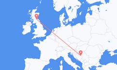 Flights from Tuzla, Bosnia & Herzegovina to Edinburgh, the United Kingdom