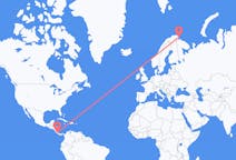 Flyg från San José till Vardø