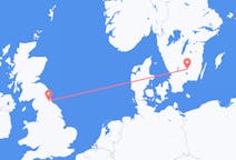 Flights from Växjö, Sweden to Durham, England, the United Kingdom