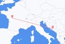 Flights from Poitiers, France to Mostar, Bosnia & Herzegovina