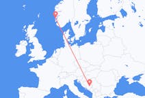 Flights from Sarajevo, Bosnia & Herzegovina to Stord, Norway
