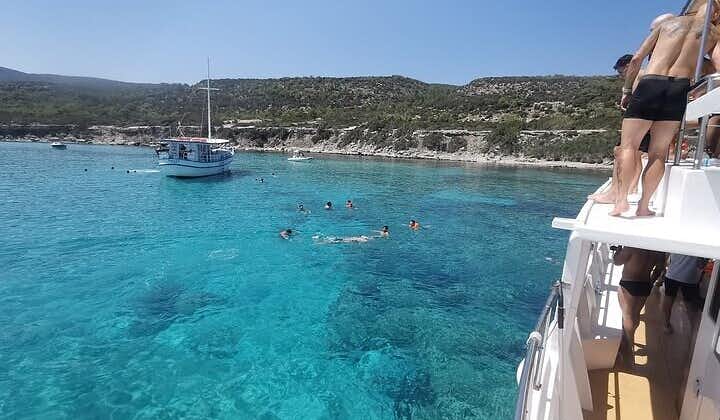 Blue Lagoon Cruise with Sightseeing from Latchi Harbour