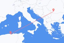 Flyg från Béjaïa, Algeriet till Craiova, Rumänien
