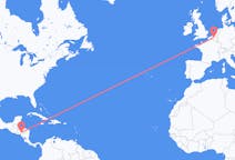 Flyreiser fra Tegucigalpa, Honduras til Brussel, Belgia