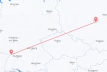 Flights from Łódź in Poland to Karlsruhe in Germany