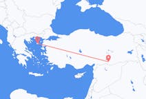 Loty z miasta Lemnos do miasta Şanlıurfa
