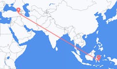 Flights from Kendari, Indonesia to Ağrı, Turkey