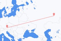 Vols d'Oufa, Russie à Salzbourg, Autriche