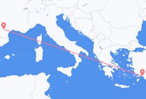 出发地 法国出发地 卡斯特尔目的地 土耳其达拉曼的航班