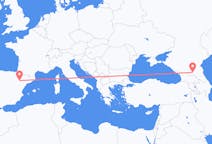 Flights from Nazran, Russia to Zaragoza, Spain