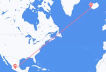 Flyrejser fra Uruapan til Reykjavík