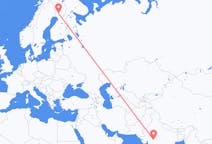 Flyrejser fra Indore, Indien til Rovaniemi, Finland