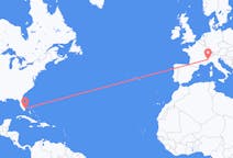 Flyg från Fort Lauderdale, USA till Turin, Italien