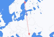 出发地 罗马尼亚出发地 布加勒斯特目的地 芬兰瓦萨的航班