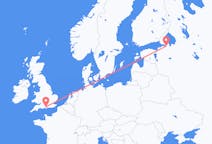 出发地 俄罗斯圣彼得堡前往英格兰的南安普敦的航班