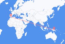 파푸아 뉴기니 마운트하겐 출발, 스페인 말라가 도착 항공편