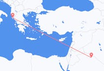 Flüge von der Stadt Arar (Stadt) in die Stadt Korfu