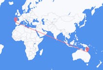 Flyrejser fra Townsville til Porto