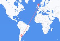 Flights from Trelew, Argentina to Durham, England, the United Kingdom