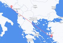 クロアチアのドゥブロヴニクから、ギリシャのサモス島までのフライト