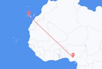 Fly fra Enugu til Tenerife