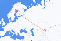 Flights from Bishkek to Umeå