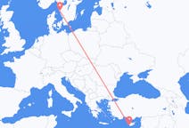 Flyg från Pafos, Cypern till Göteborg, Sverige
