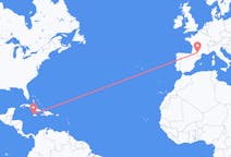 Flyrejser fra Montego Bay, Jamaica til Toulouse, Frankrig