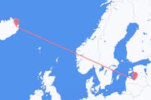 Flights from Riga to Egilsstaðir