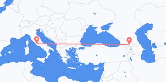 Flyreiser fra Georgia til Italia