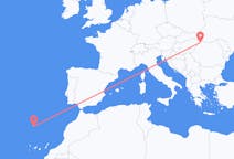 Flyreiser fra Funchal, til Satu Mare