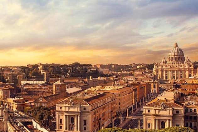 Free Arrival Private transfer from Rome Airport then Private Rome Full Day Tour Combo