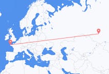 Flights from Kemerovo, Russia to Brest, France