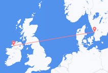 Flights from Donegal, Ireland to Halmstad, Sweden