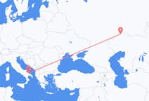 Flyrejser fra Oral, Kasakhstan til Bari, Italien