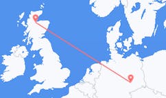 Flyreiser fra Leipzig, Tyskland til Inverness, Skottland