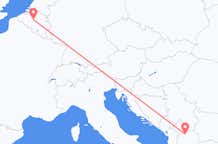 Flyg från Bryssel till Skopje
