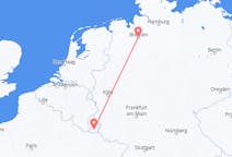 Flyrejser fra Luxembourg til Bremen