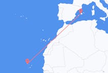 Flyreiser fra São Vicente, til Palma