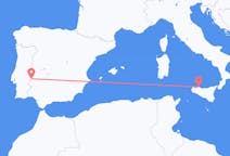 Flights from Badajoz, Spain to Palermo, Italy