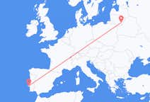 Flyg från Vilnius till Lissabon