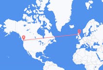 Flyg från Vancouver, Kanada till Aberdeen, Skottland