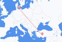 Flights from Rostock, Germany to Konya, Turkey
