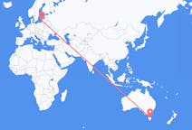 Flights from City of Launceston, Australia to Palanga, Lithuania