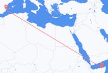 出发地 索马里出发地 博萨索目的地 西班牙阿利坎特的航班